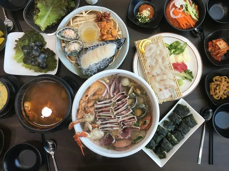 white ceramic bowl with soup