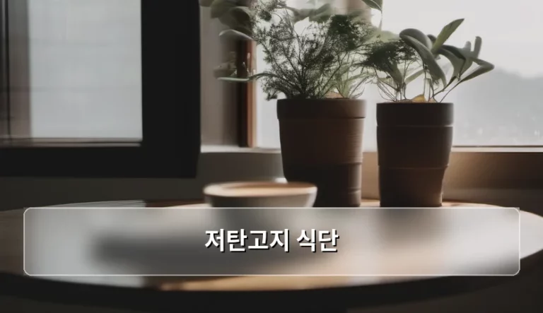 저탄고지 식단 성공을 위한 식재료 선택 및 주의사항