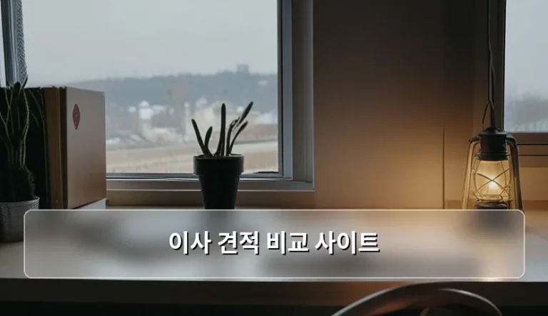이사 견적 비교 사이트 활용법과 비용 절감 팁