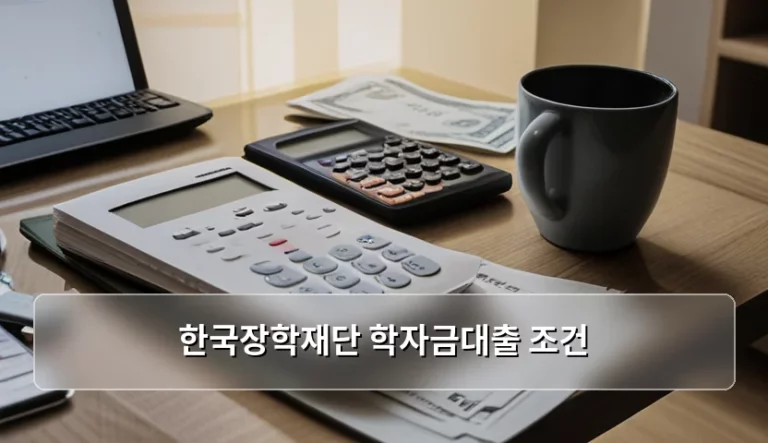 한국장학재단 학자금대출 조건 및 신청 가이드 총정리