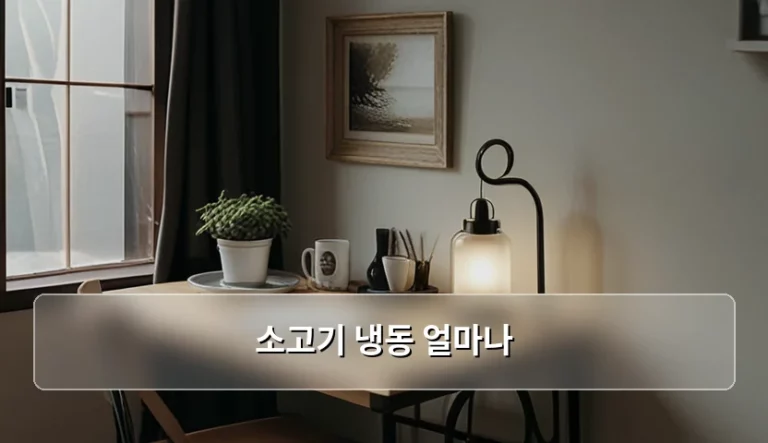소고기 냉동 보관 기간과 신선하게 유지하는 법