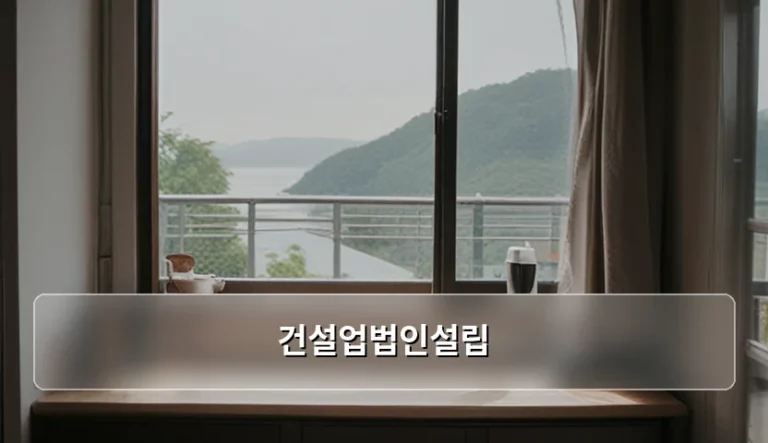 건설업법인설립 절차와 필수 요건 및 주의사항 정리