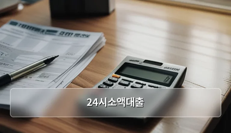 24시소액대출 신청 방법과 안전한 이용 가이드