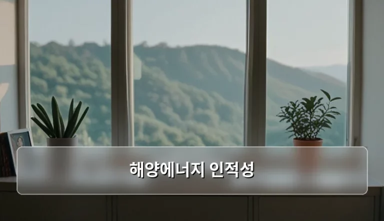 해양에너지 인적성 분석과 취업 준비 전략 가이드