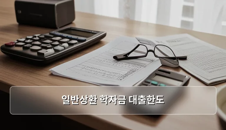일반상환 학자금 대출한도 기준과 신청 가이드